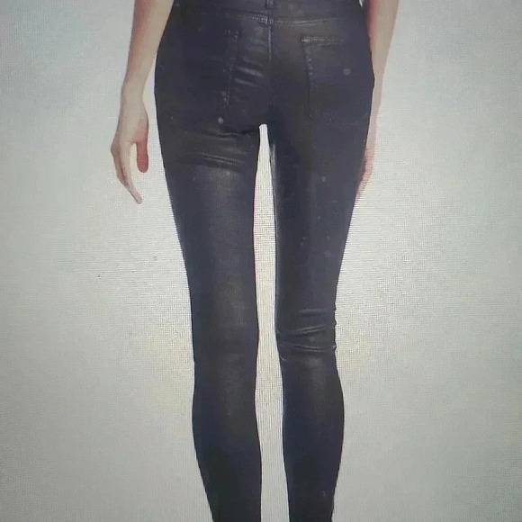 AG 100% LAMB LEATHER PANTS - Picture 2 of 11